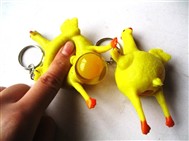 Lay eggs small turkey Keyring