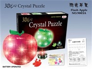 Apple crystal blocks mounted flash(45pcs)