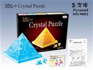 Self - installed pyramid crystal blocks(38pcs)