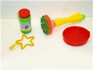 Rocket bubble wand