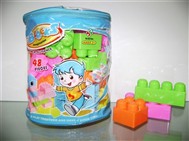 Boy particle building blocks (48pcs)