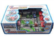 Chain car on a jigsaw puzzle ( 6 Pack)