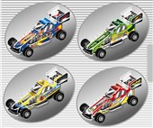 Pull back formula car (19pcs)