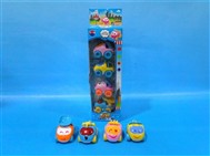 The inertia cartoon car (24pcs)