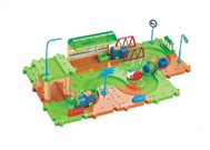 Intellectual building blocks electric train track (30pcs)