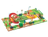 Intellectual building blocks electric train track (70pcs)