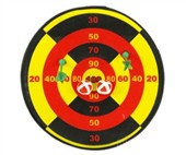 Mucin balls dart target