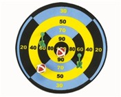 Mucin balls dart target