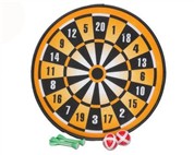 Mucin balls dart target