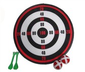 Mucin balls dart target