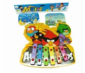 Angry Birds space version of EVA knock piano with music card