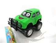 The cartoon cross country Friction Car