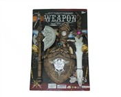 Bronze ax + Sword + Shield + wrist