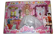 Barbie in box gift set