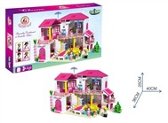 Pink princess architectural series (800pcs)