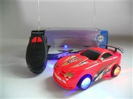 Two-pass lighting remote control car