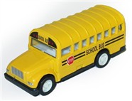 12 Zinc Alloy back of school bus