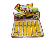 12 Zinc Alloy back of the school bus with Keyring