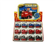 12 Zinc Alloy Pull Back locomotive