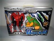 Deformation of dinosaur soldiers combination