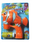 1 bottle of water clownfish solid color bubble gun lights