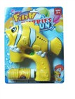 1 bottle of water clownfish solid color bubble gun lights music