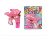 1 bottle of water dolphins automatic bubble gun light music