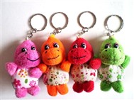 A small fabric Samut Keychain