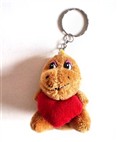 Small Samut hold heart keychain