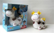 Light and music electric universal cartoon cow Dr.