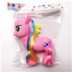 Slush cartoon horse + comb accessories