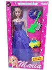 11.5-inch solid body Barbie + musical instruments
