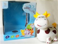 Russian light and sound electric universal cartoon cow